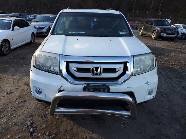 5FNYF38999B028500 - 2009 HONDA PILOT TOURING WHITE photo 5