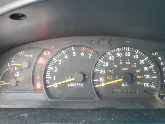 5TBRT34112S329253 - 2002 TOYOTA TUNDRA ACCESS CAB მუქწითელი ფოტო 9