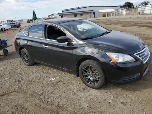 3N1AB7AP6EY328249 - 2014 NISSAN SENTRA S BLACK photo 4