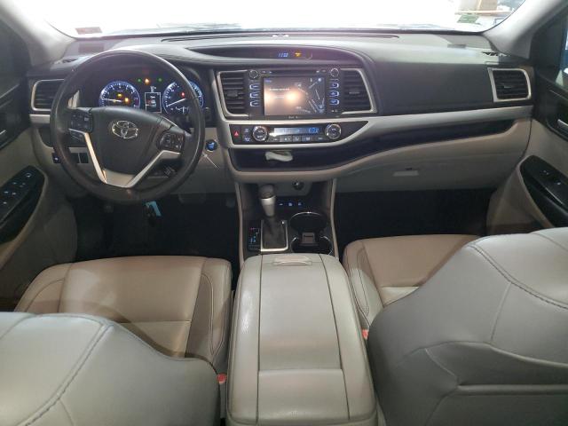 5TDJKRFHXES051459 - 2014 TOYOTA HIGHLANDER XLE BLUE photo 8