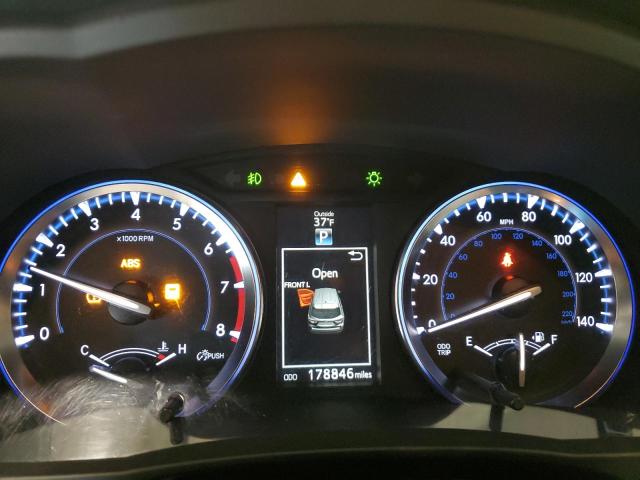 5TDJKRFHXES051459 - 2014 TOYOTA HIGHLANDER XLE BLUE photo 9