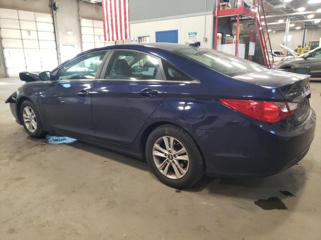 5NPEB4AC4DH775703 - 2013 HYUNDAI SONATA GLS BLUE photo 2