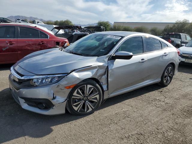 JHMFC1F79JX018564 - 2018 HONDA CIVIC EXL SILVER photo 1