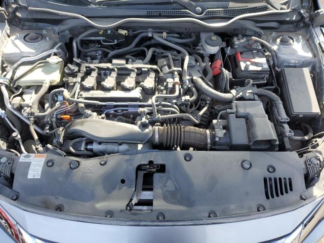 JHMFC1F79JX018564 - 2018 HONDA CIVIC EXL Արծաթագույն լուսանկար 11