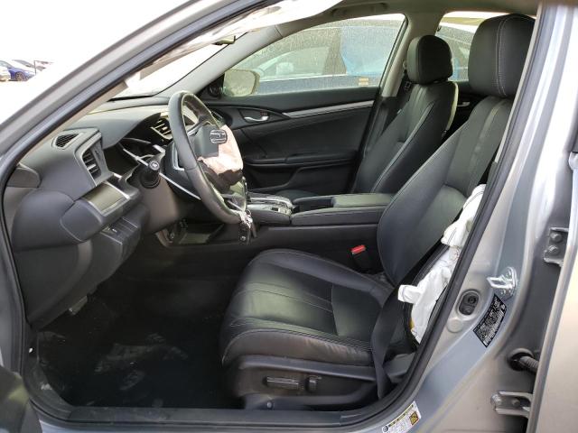 JHMFC1F79JX018564 - 2018 HONDA CIVIC EXL Արծաթագույն լուսանկար 7