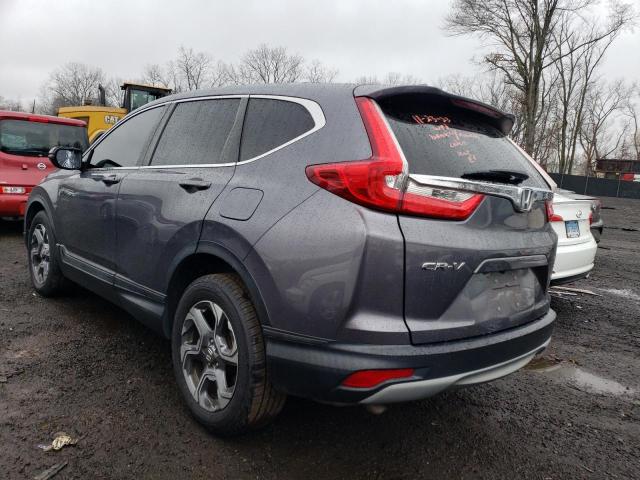 2HKRW2H54HH675625 - 2017 HONDA CR-V EX GRAY photo 2