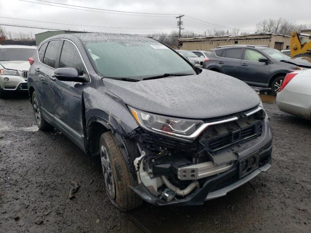 2HKRW2H54HH675625 - 2017 HONDA CR-V EX GRAY photo 4