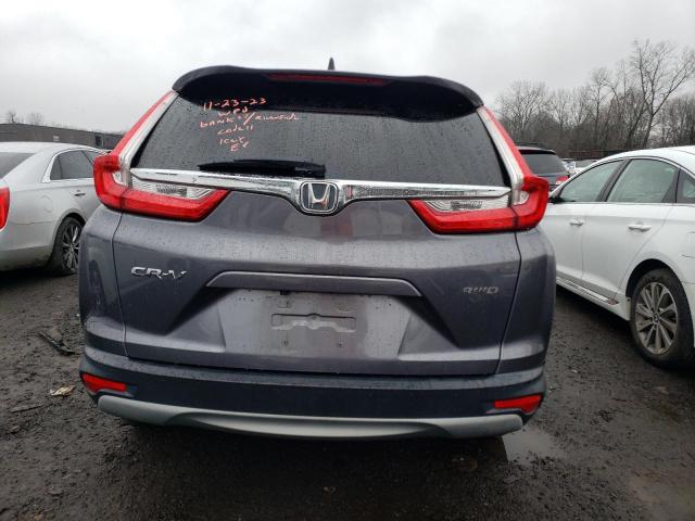 2HKRW2H54HH675625 - 2017 HONDA CR-V EX GRAY photo 6