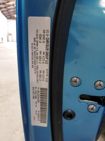 2B3CJ7DW7AH146590 - 2010 DODGE CHALLENGER SRT-8 蓝色 照片 12