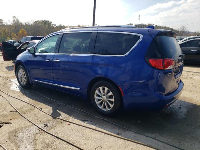 2C4RC1BGXKR593244 - 2019 CHRYSLER PACIFICA TOURING L BLUE photo 2