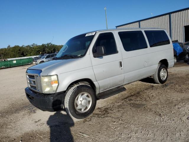 1FBNE31L68DB09508 - 2008 FORD ECONOLINE E350 SUPER DUTY WAGON SILVER photo 1