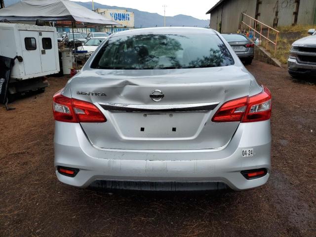 3N1AB7AP2KY248720 - 2019 NISSAN SENTRA S SILVER photo 6