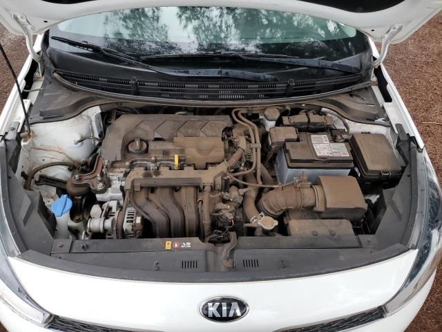 3KPA24AD4LE266446 - 2020 KIA RIO LX WHITE photo 11