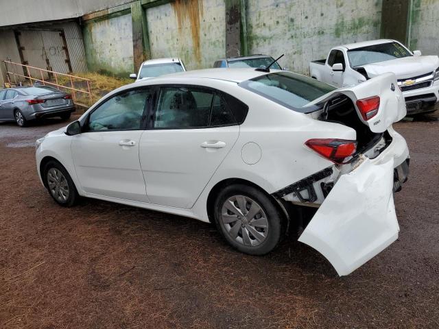 3KPA24AD4LE266446 - 2020 KIA RIO LX WHITE photo 2