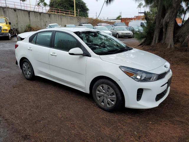 3KPA24AD4LE266446 - 2020 KIA RIO LX WHITE photo 4