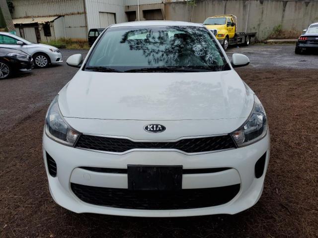 3KPA24AD4LE266446 - 2020 KIA RIO LX WHITE photo 5