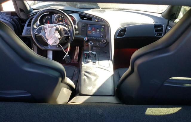 1G1YB2D74H5110153 - 2017 CHEVROLET CORVETTE STINGRAY 1LT BLACK photo 8