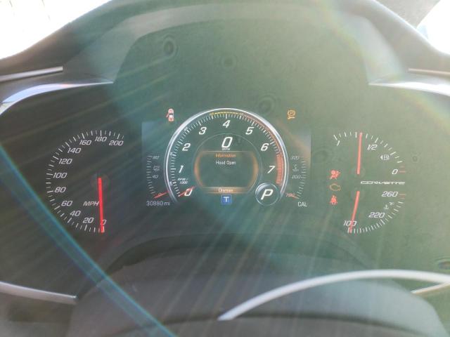 1G1YB2D74H5110153 - 2017 CHEVROLET CORVETTE STINGRAY 1LT BLACK photo 9