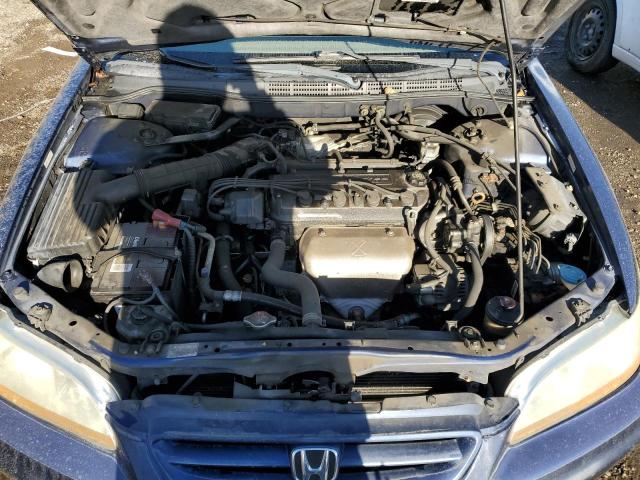 1HGCG32712A006912 - 2002 HONDA ACCORD EX BLUE photo 11