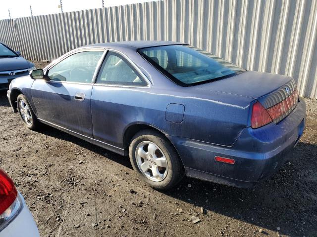 1HGCG32712A006912 - 2002 HONDA ACCORD EX BLUE photo 2