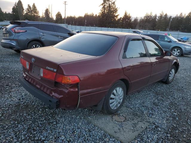 4T1BG22K4YU753092 - 2000 TOYOTA CAMRY CE RED photo 3