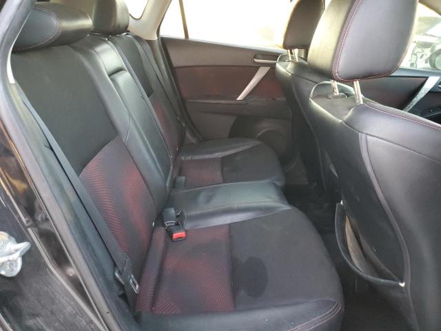 JM1BL1K39B1418261 - 2011 MAZDA SPEED 3 შავი ფოტო 10