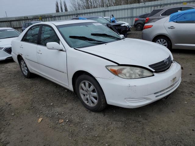 4T1BE32K02U062743 - 2002 TOYOTA CAMRY LE WHITE photo 4