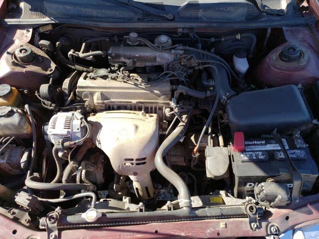 4T1BG22K7XU394092 - 1999 TOYOTA CAMRY CE BURGUNDY photo 11