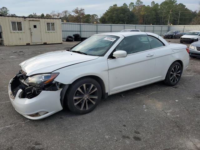 1C3BCBGG0DN593757 - 2013 CHRYSLER 200 S WHITE photo 1