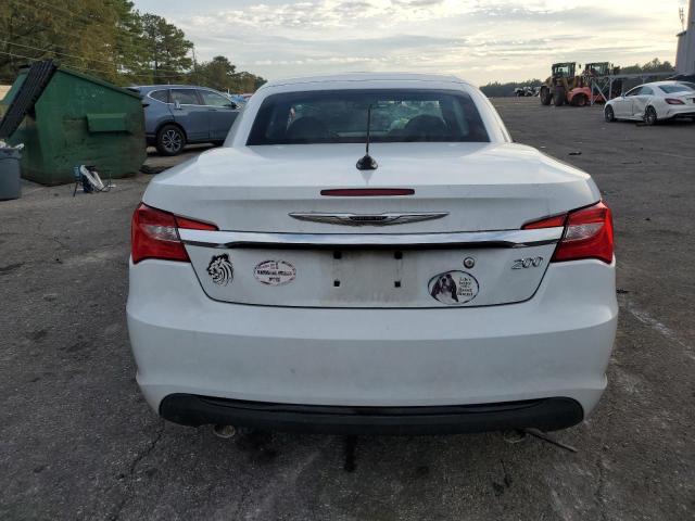 1C3BCBGG0DN593757 - 2013 CHRYSLER 200 S WHITE photo 6