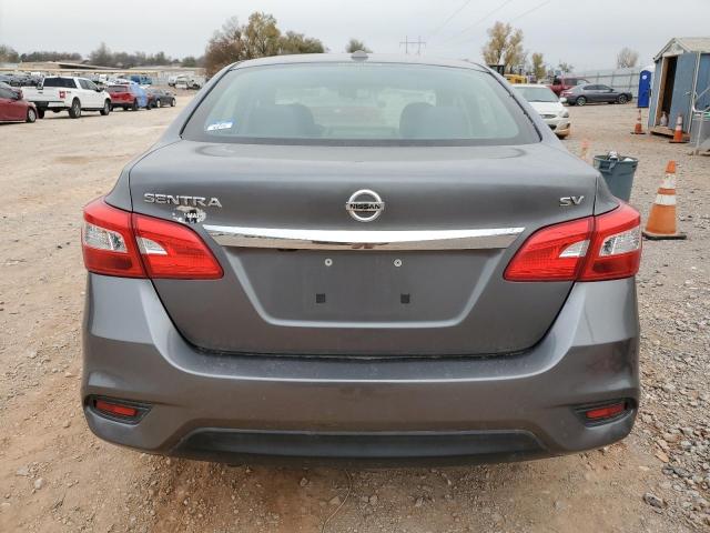 3N1AB7AP4HL670185 - 2017 NISSAN SENTRA S GRAY photo 6