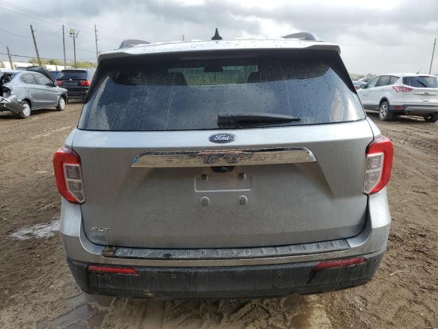 1FMSK7DH8NGB71021 - 2022 FORD EXPLORER XLT SILVER photo 6