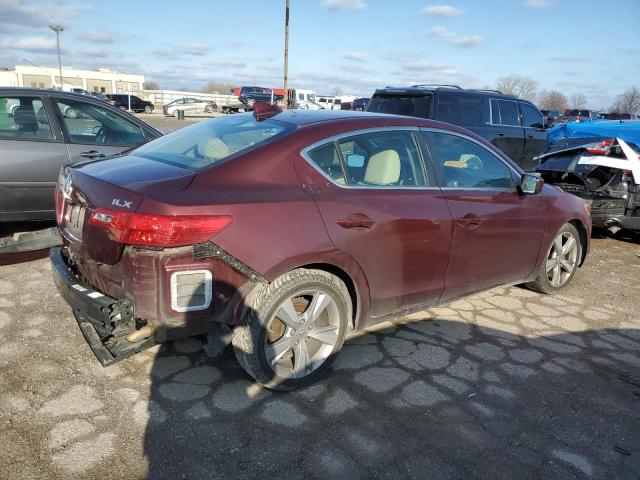 19VDE1F56DE022456 - 2013 ACURA ILX 20 PREMIUM BURGUNDY photo 3