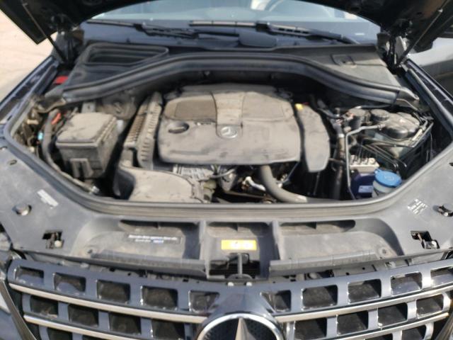 4JGDA5HB1EA406058 - 2014 MERCEDES-BENZ ML 350 4MATIC BLACK photo 12