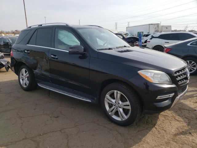 4JGDA5HB1EA406058 - 2014 MERCEDES-BENZ ML 350 4MATIC BLACK photo 4