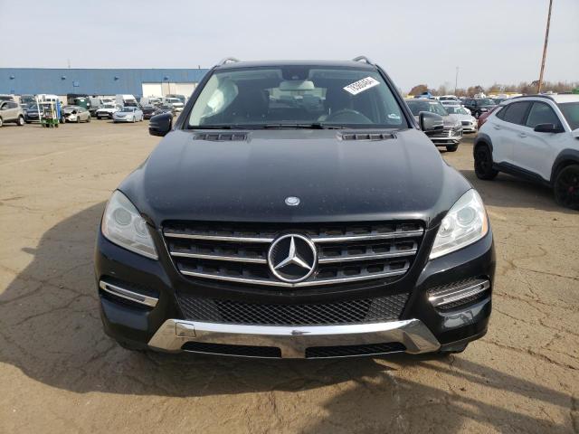 4JGDA5HB1EA406058 - 2014 MERCEDES-BENZ ML 350 4MATIC BLACK photo 5