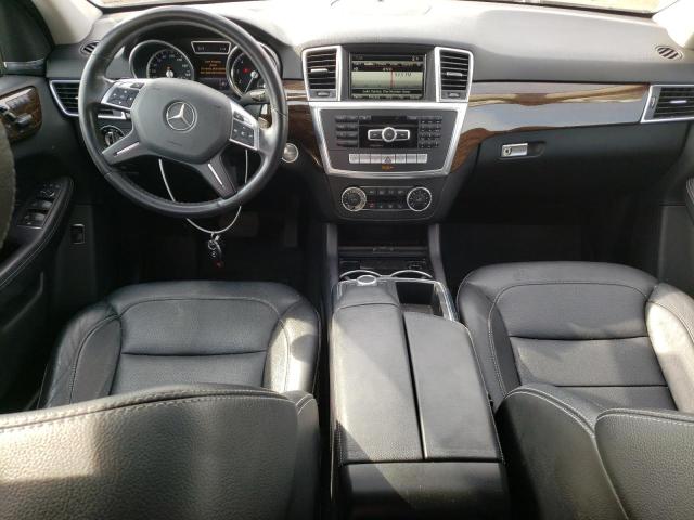 4JGDA5HB1EA406058 - 2014 MERCEDES-BENZ ML 350 4MATIC BLACK photo 8