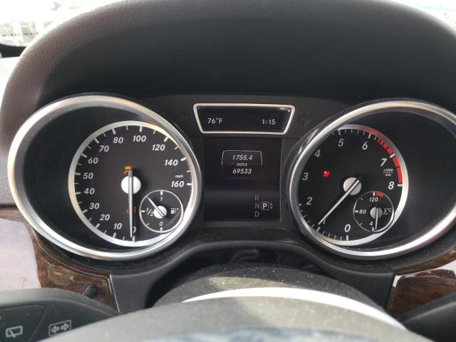 4JGDA5HB1EA406058 - 2014 MERCEDES-BENZ ML 350 4MATIC BLACK photo 9