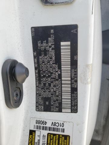 5TDZK23C69S265924 - 2009 TOYOTA SIENNA CE WHITE photo 13