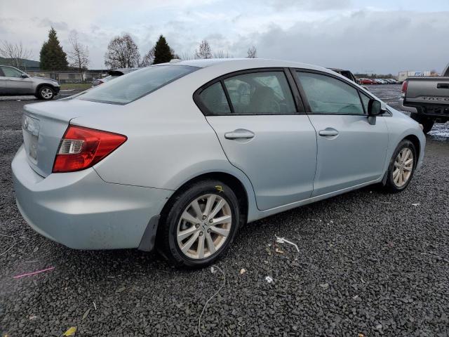 2HGFB2F82CH551433 - 2012 HONDA CIVIC EX BLUE photo 3