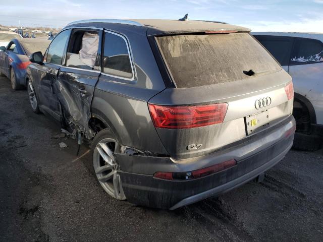 WA1VAAF73JD040333 - 2018 AUDI Q7 PRESTIGE GRAY photo 2