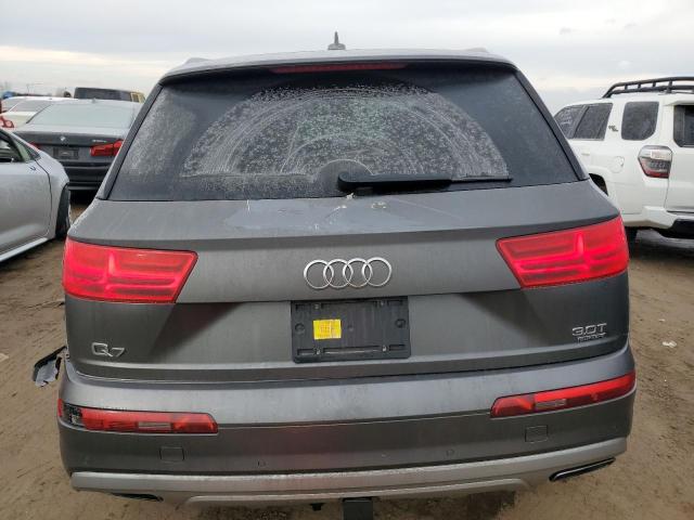 WA1VAAF73JD040333 - 2018 AUDI Q7 PRESTIGE GRAY photo 6