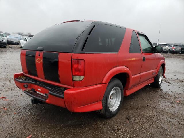 1GNCS18X23K162176 - 2003 CHEVROLET BLAZER RED photo 3