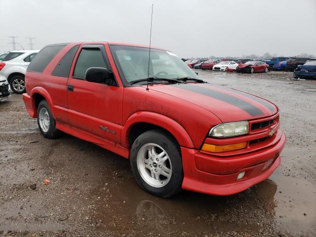 1GNCS18X23K162176 - 2003 CHEVROLET BLAZER RED photo 4