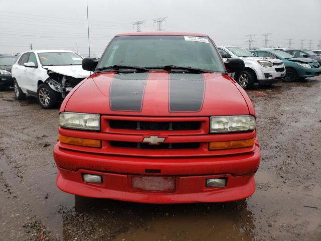 1GNCS18X23K162176 - 2003 CHEVROLET BLAZER RED photo 5