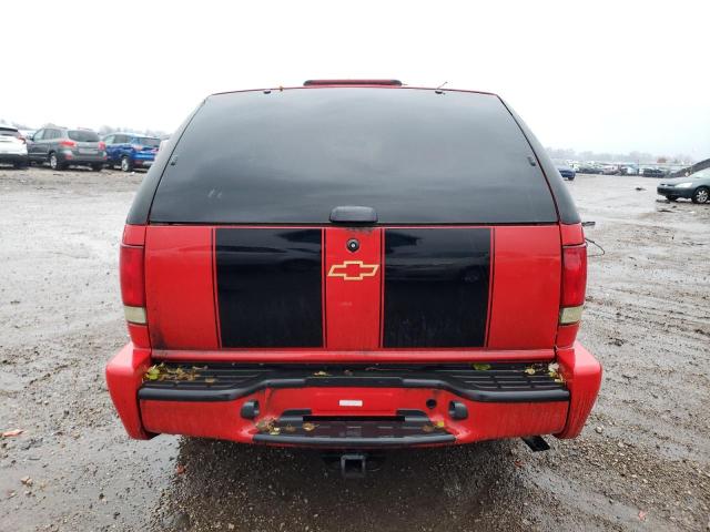 1GNCS18X23K162176 - 2003 CHEVROLET BLAZER RED photo 6