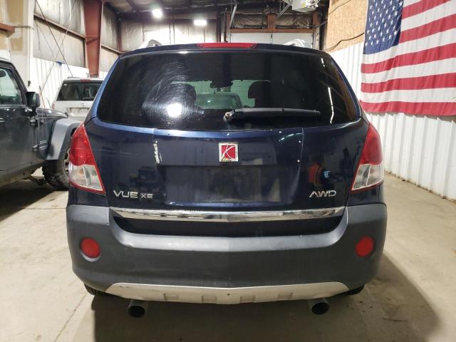 3GSDL43N08S598400 - 2008 SATURN VUE XE BLUE photo 6