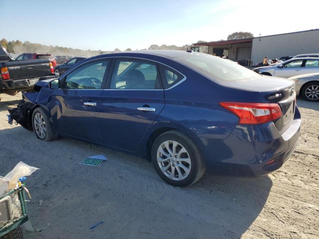 3N1AB7AP0KY308980 - 2019 NISSAN SENTRA S BLUE photo 2