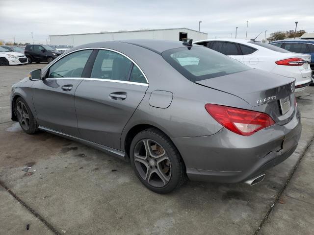 WDDSJ4EB2EN158699 - 2014 MERCEDES-BENZ CLA 250 GRAY photo 2