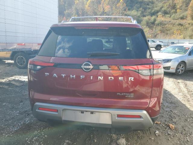 5N1DR3DK8NC269191 - 2022 NISSAN PATHFINDER PLATINUM RED photo 6